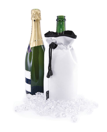 Flaschenkühler für Champagner/Sekt, weiss, Pulltex