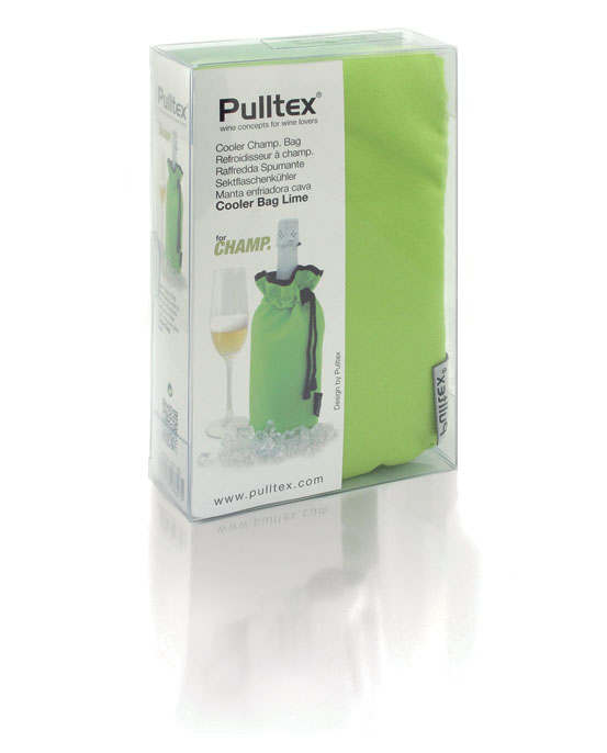 Flaschenkühler für Champagner/Sekt, grün, Pulltex