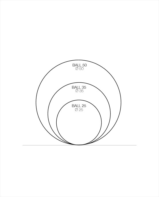 Ball 50, gross, Ø 50 cm, IMAGILIGHTS