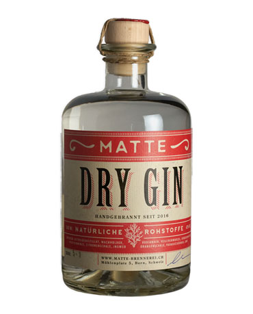 Matte, Dry Gin, 50 cl