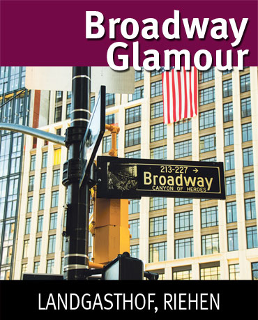Ticket: Broadway Glamour, 14.08.2021, Landgasthof, Riehen